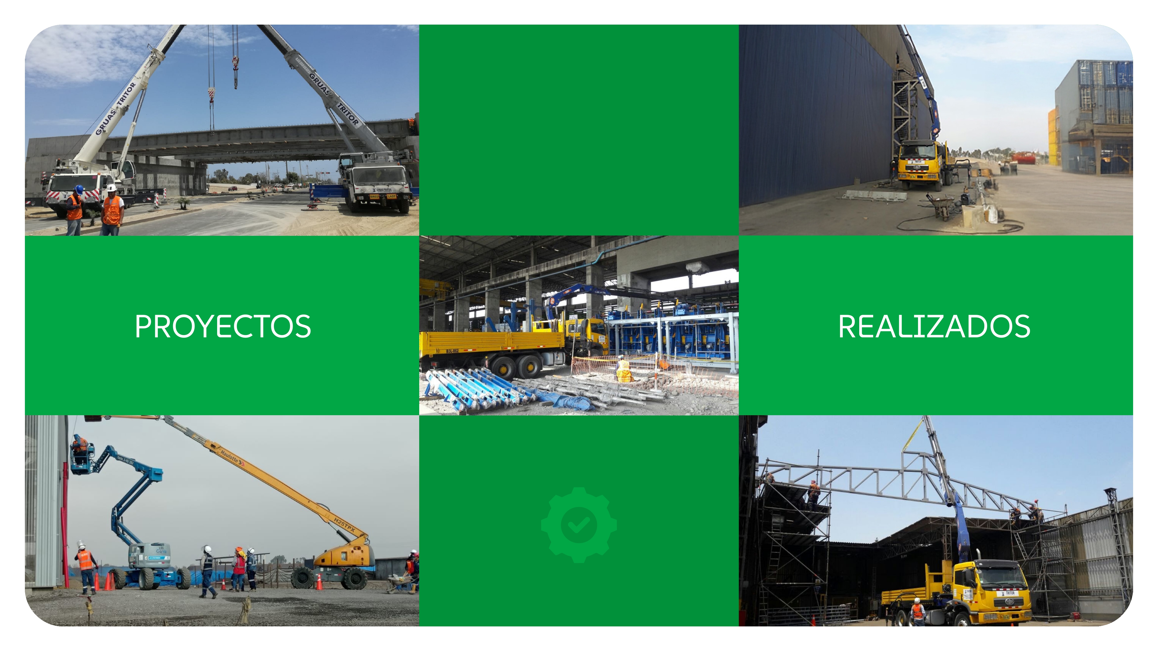Montaje de estructura industrial